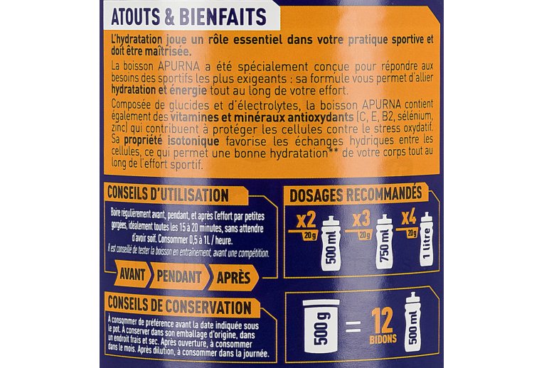 Apurna Idratazione 500 g - Limone