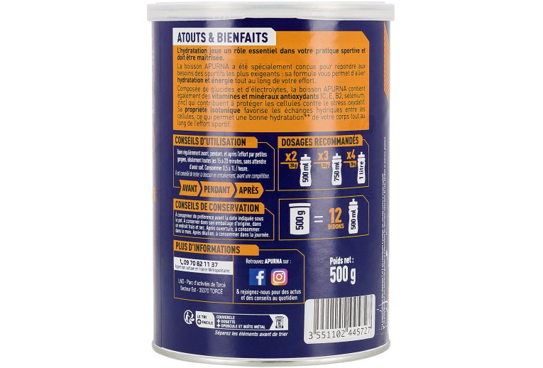 Apurna Idratazione 500 g - Limone