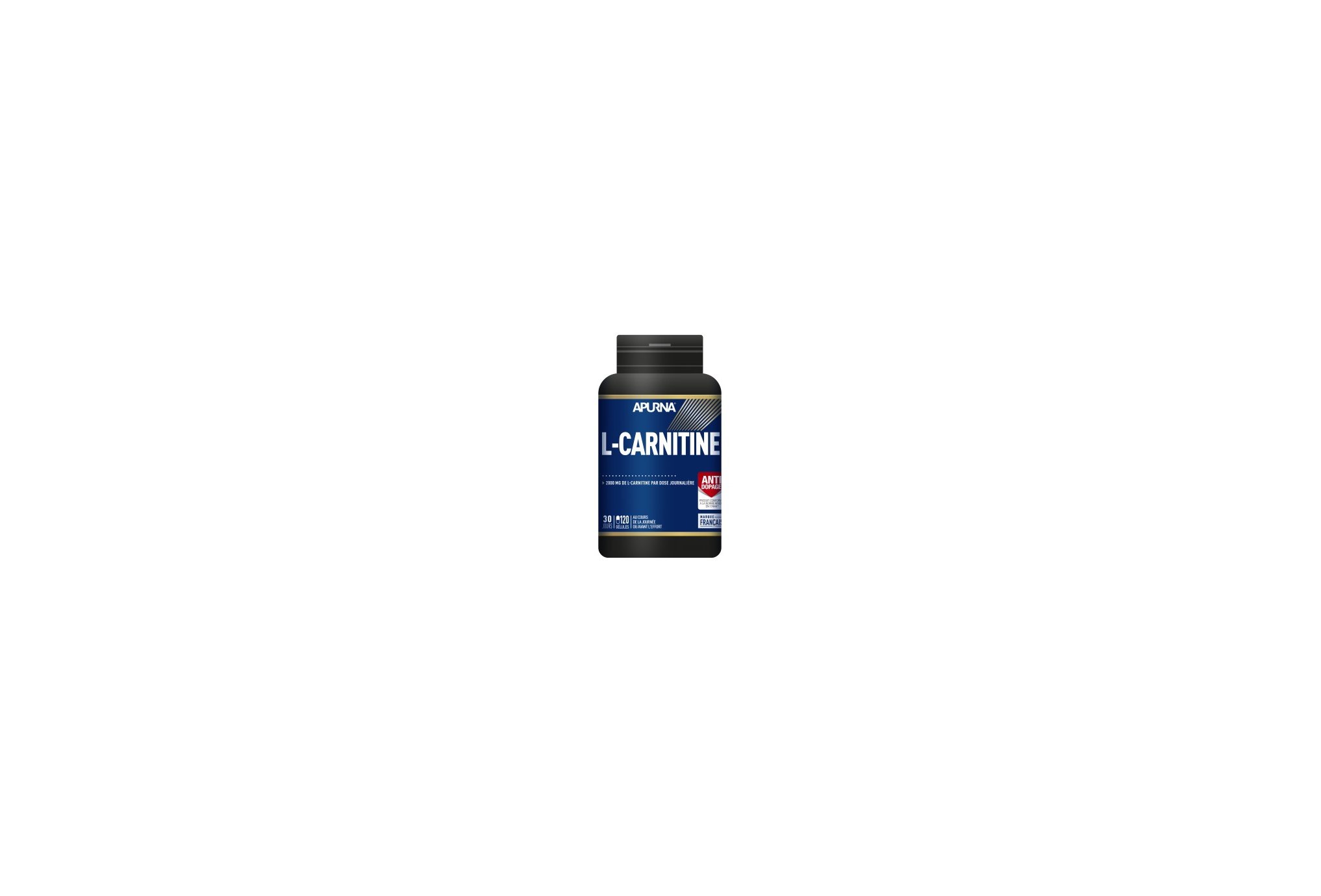 Apurna L-Carnitine - 120 gélules Diététique Compléments