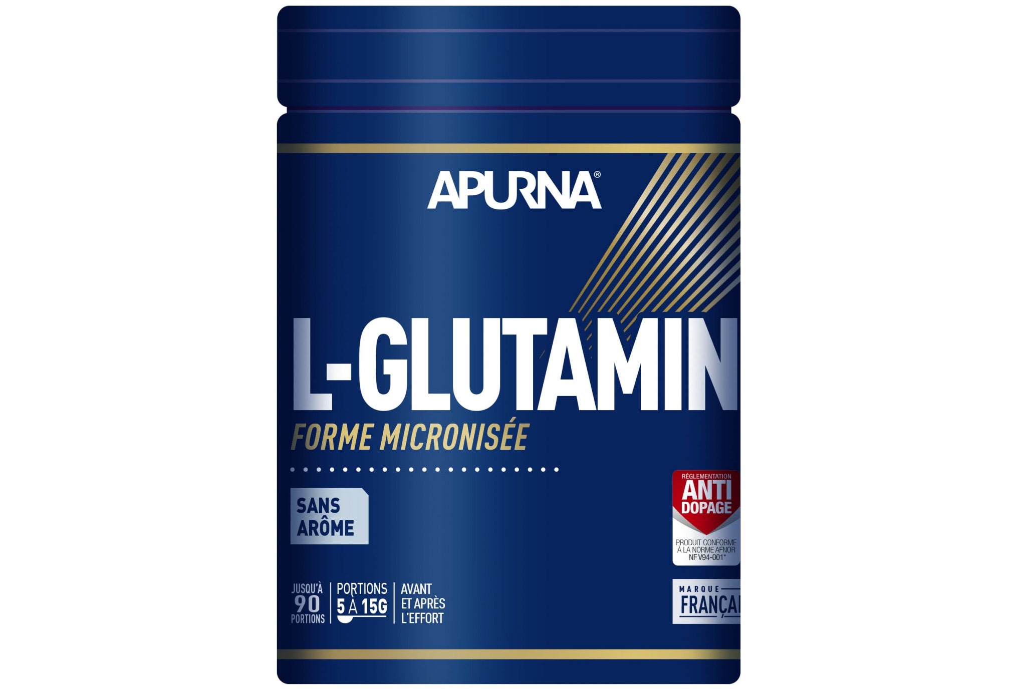 Apurna L-Glutamine - Neutre - 500 g Diététique Compléments