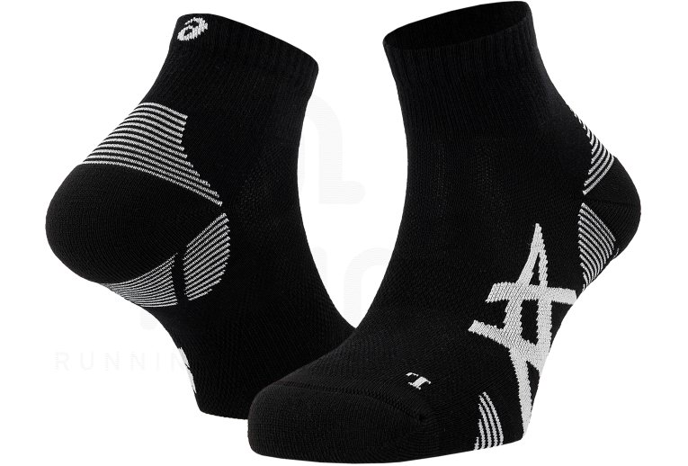 Asics 2 paires Cushion Run Quarter