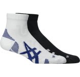 Asics 2 paires Cushion Run Quarter