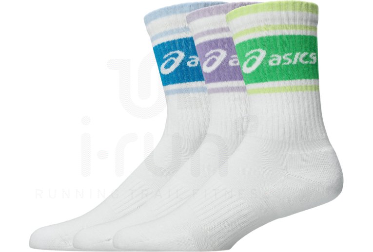 Asics 3 paia Logo Crew