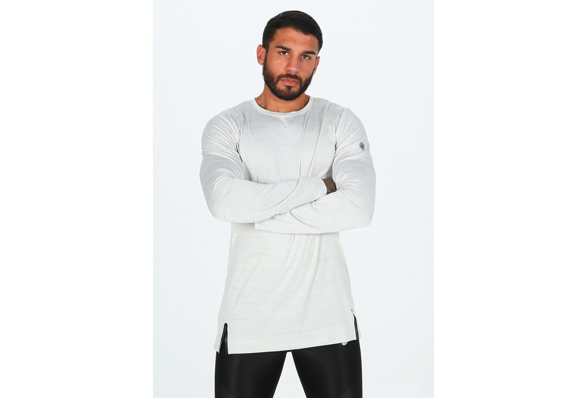 Asics Brushed LS Crew M Diététique Vêtements homme