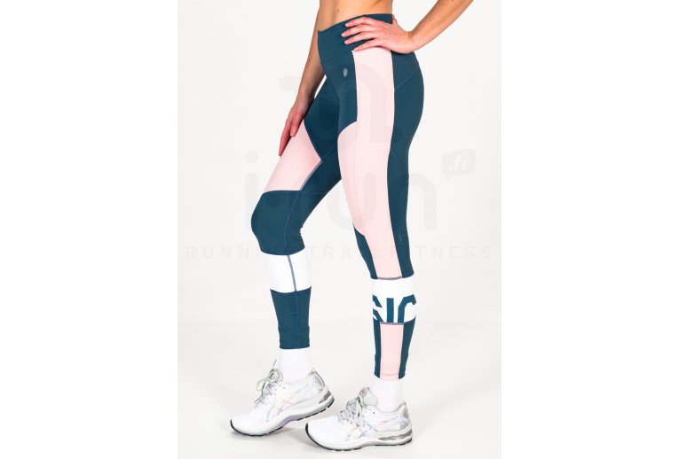 Asics mallas largas Color Block Cropped