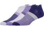 Asics 3 pares de calcetines Color Block