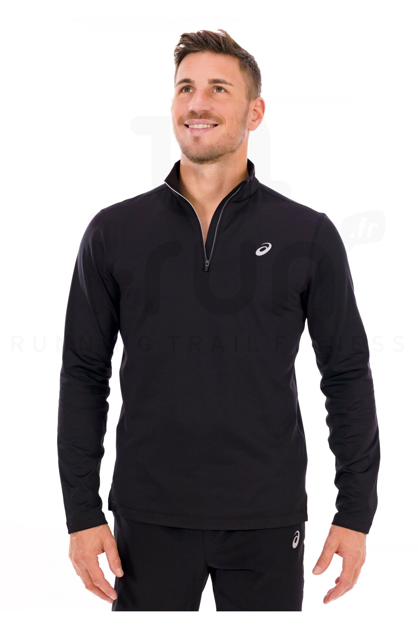 Asics Core LS 1/2 Zip Herren