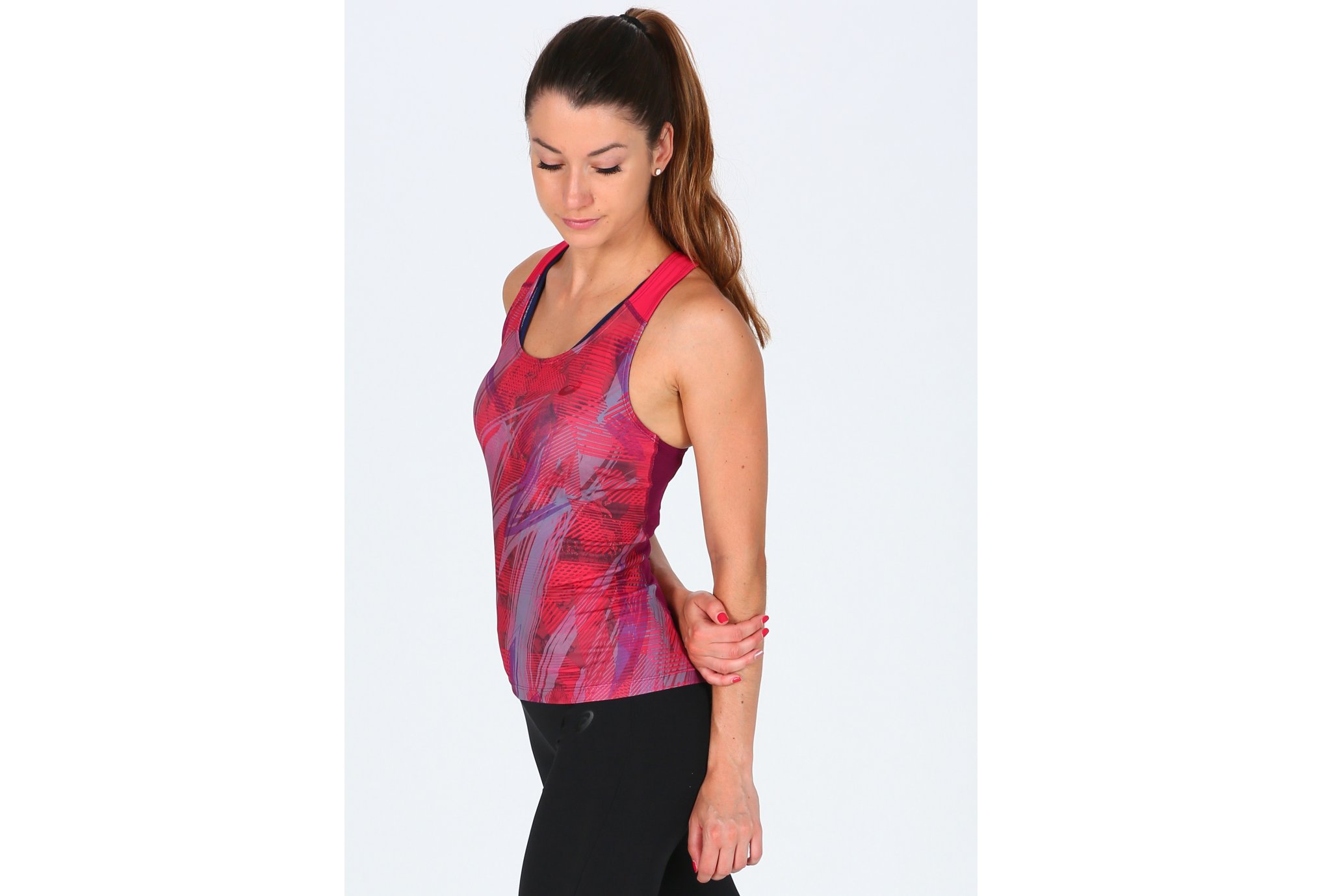 Asics Fitted GPX Tank W Diététique Vêtements femme