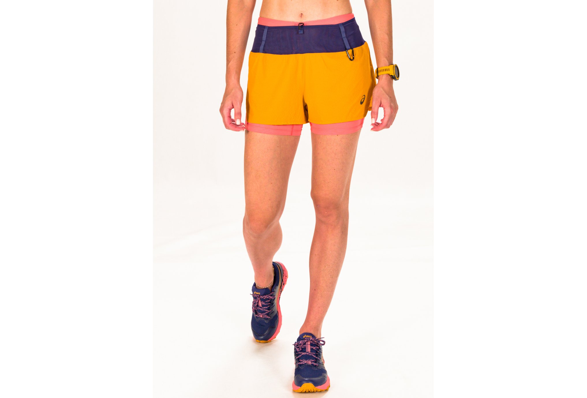 Asics Fujitrail 2 en 1 Jaune