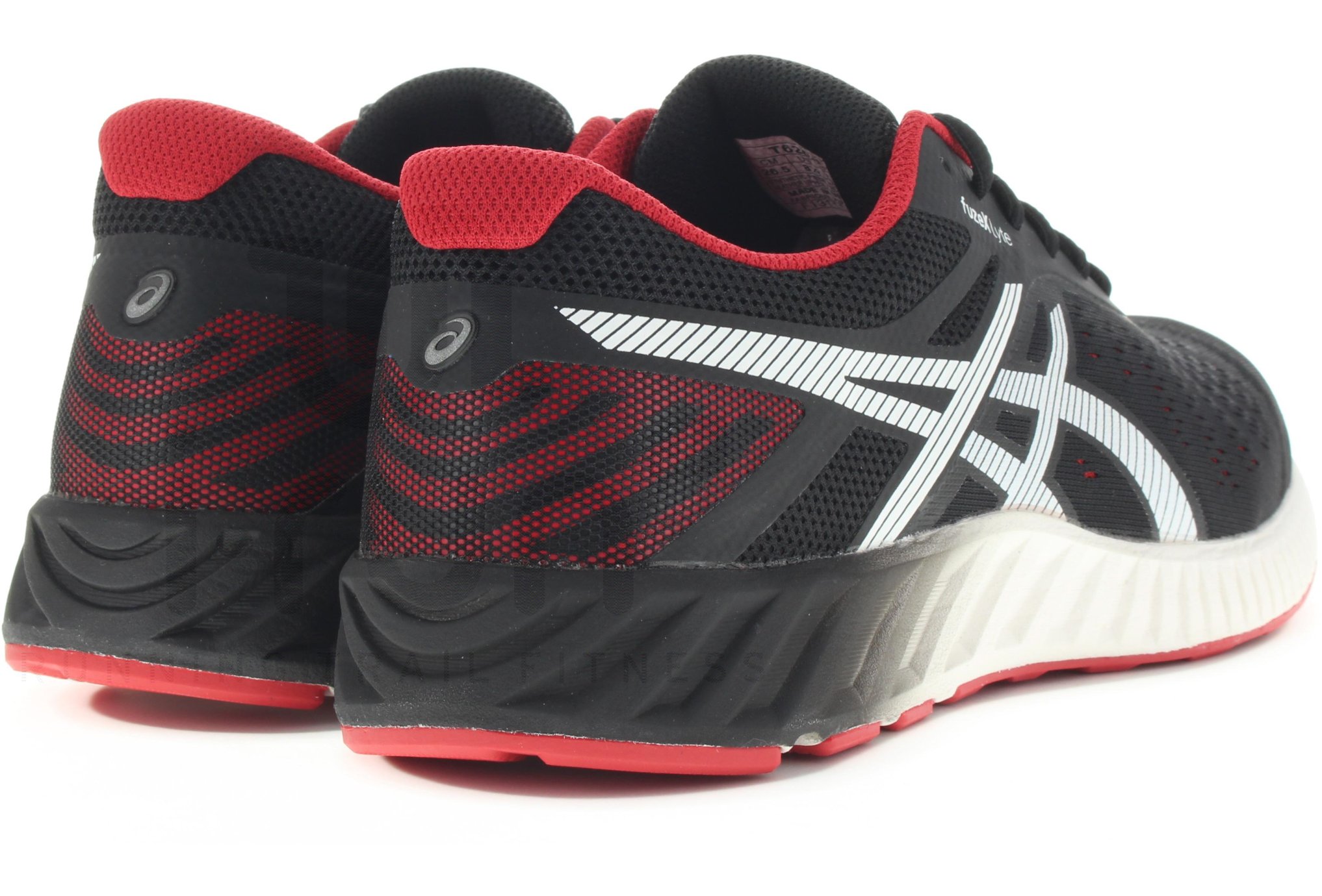 asics fuzex lyte homme noir