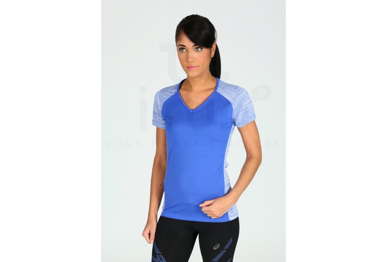 Asics Camiseta manga corta FuzeX V-Neck SS Top