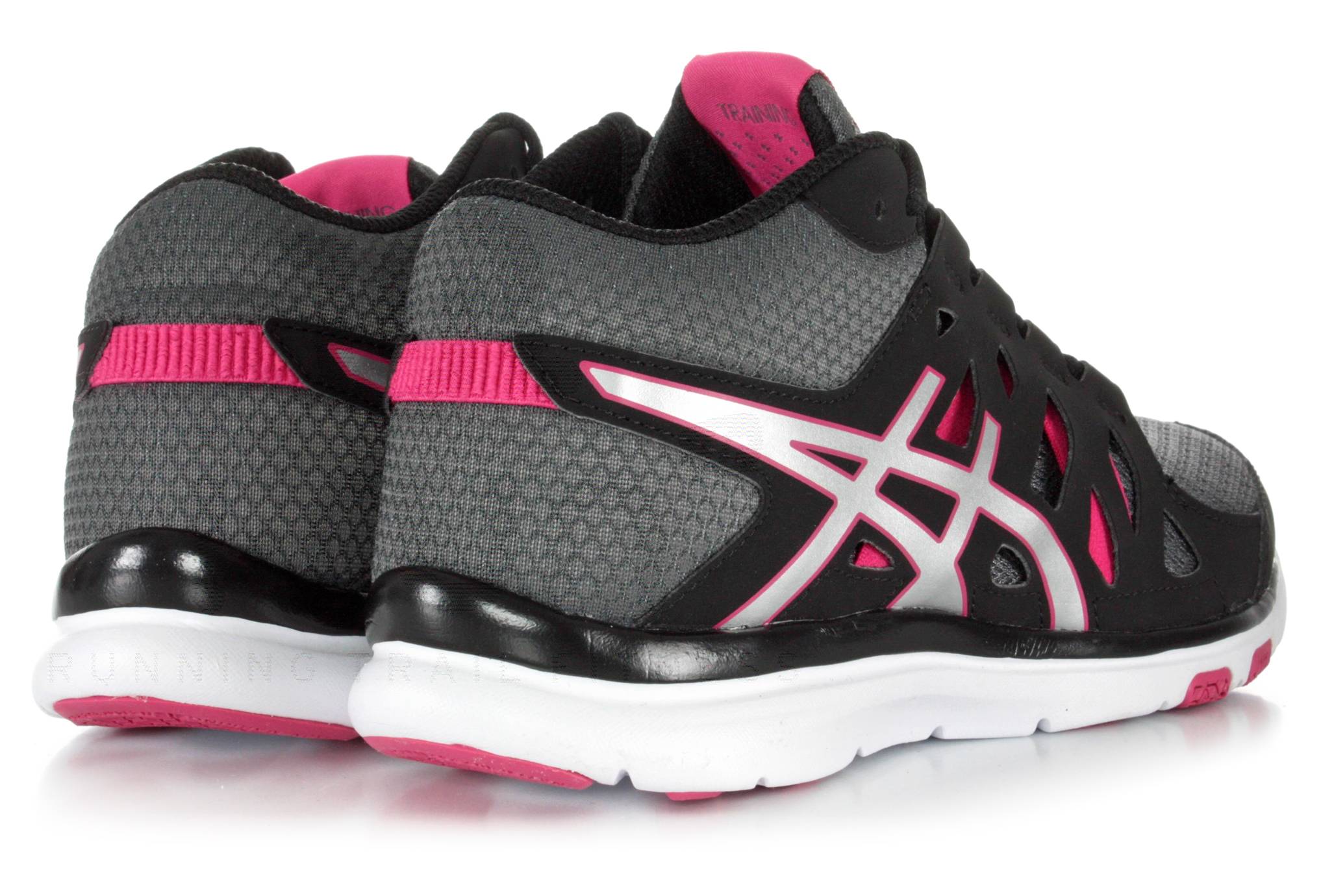 Asics Gel Fit Tempo 2 Womens Black/Grey Trainers