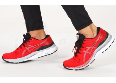 asics gel kayano homme rouge