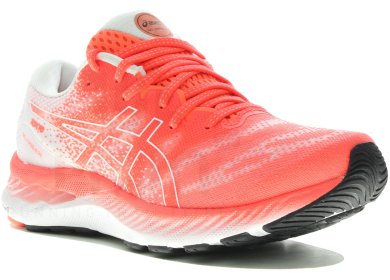 asics femme rouge