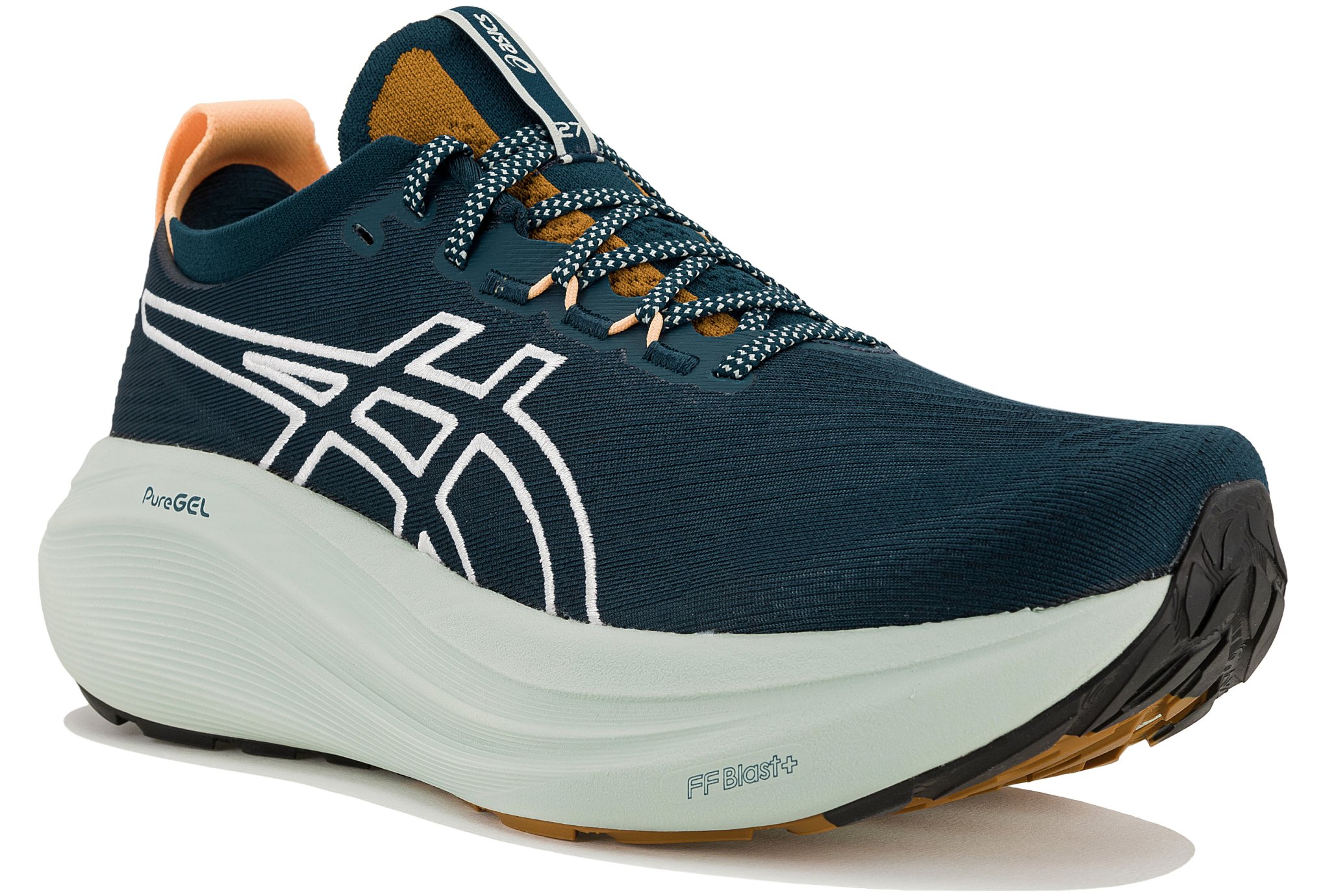 【未使用 27cm】ASICS　 GEL-NIMBUS 26 ネイビー/ライム ASICS ネイビー/ライム シューズ 未使用 27cm】ASICS GEL-NIMBUS