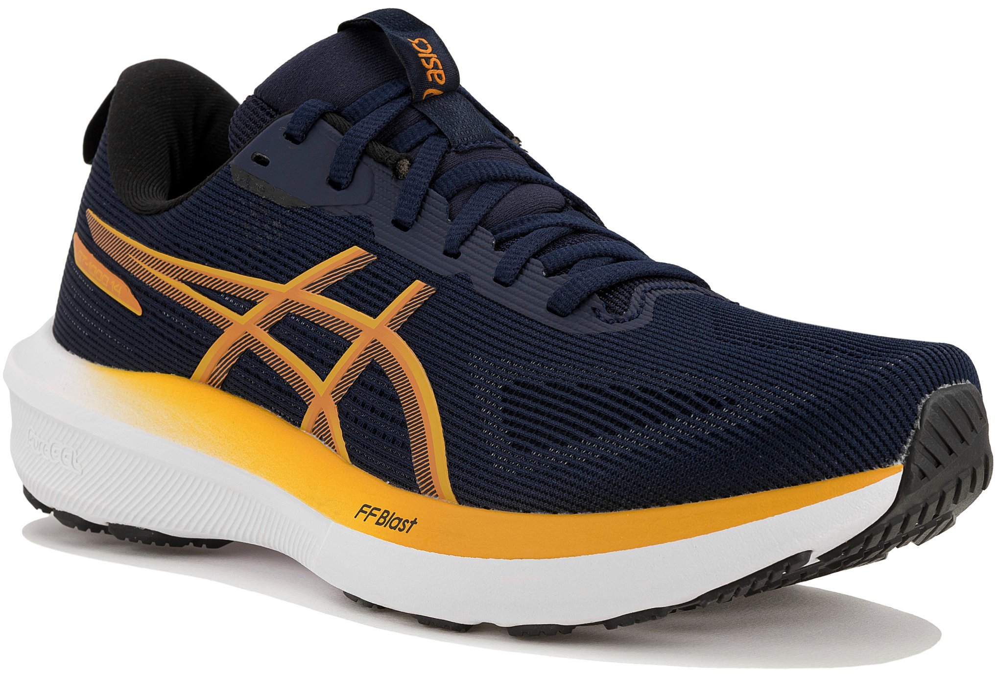 ASICS GT-2000 ネイビー／オレンジ 23.5センチ ASICS GT-2000 ネイビー