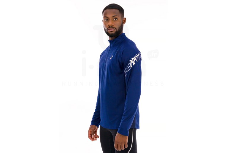 Asics camiseta manga larga Icon 1/2 zip
