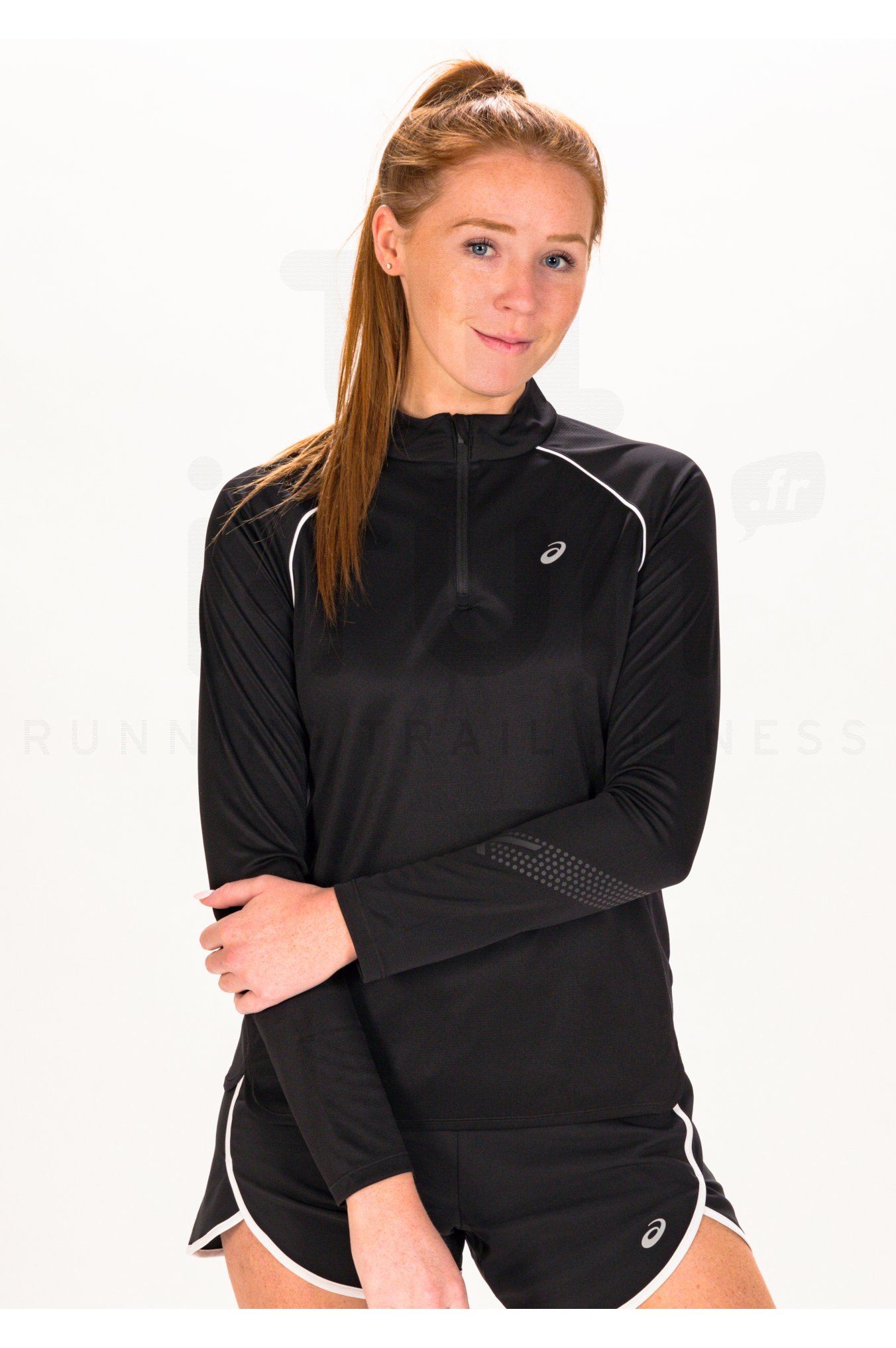 Asics Icon 1/2 zip Damen