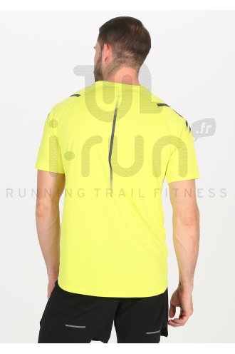 polo asics femme jaune