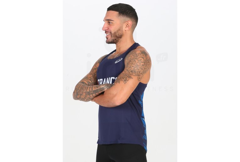 Asics camiseta de tirantes Knit Performance France