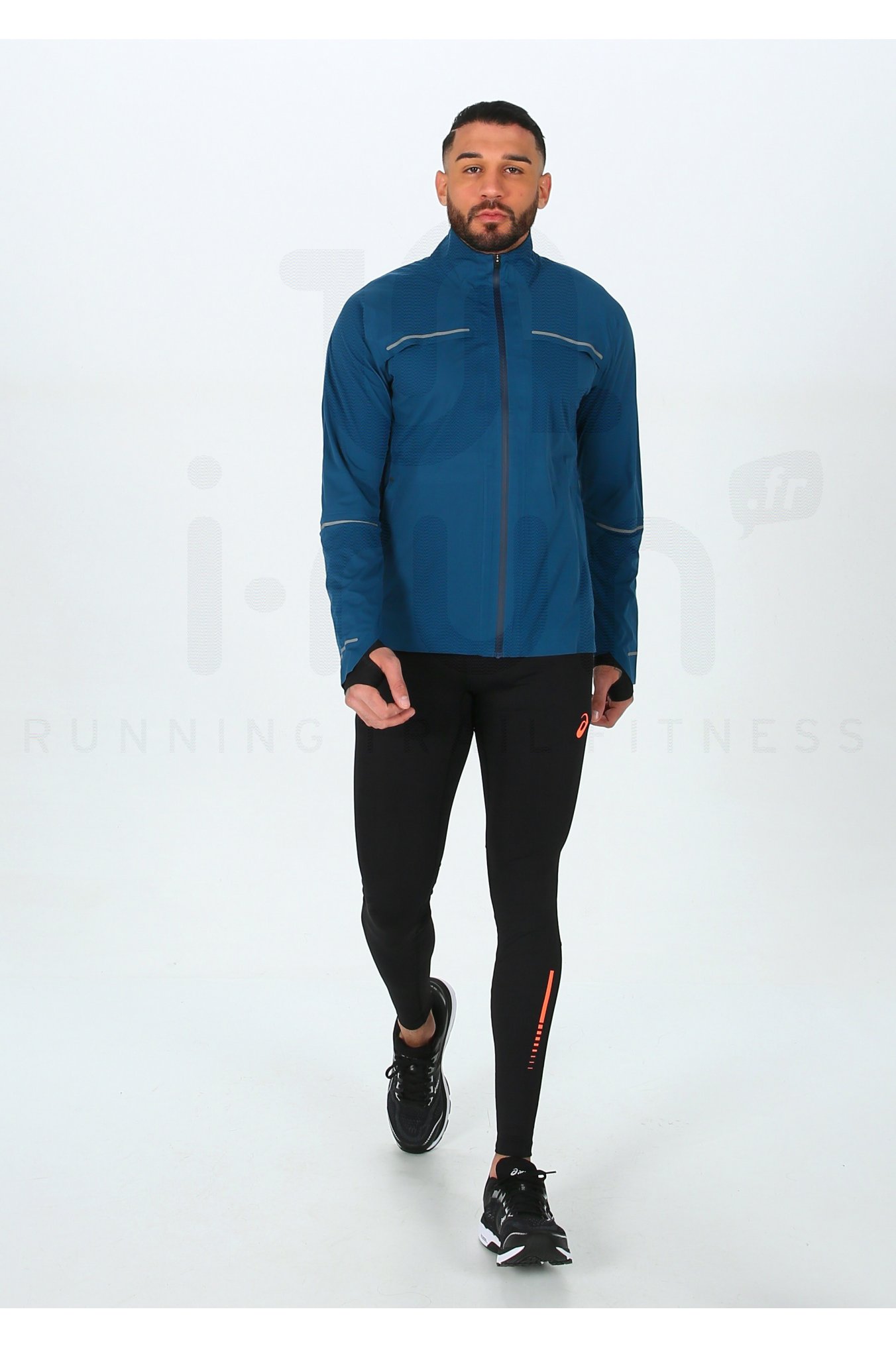 tenue running homme asics