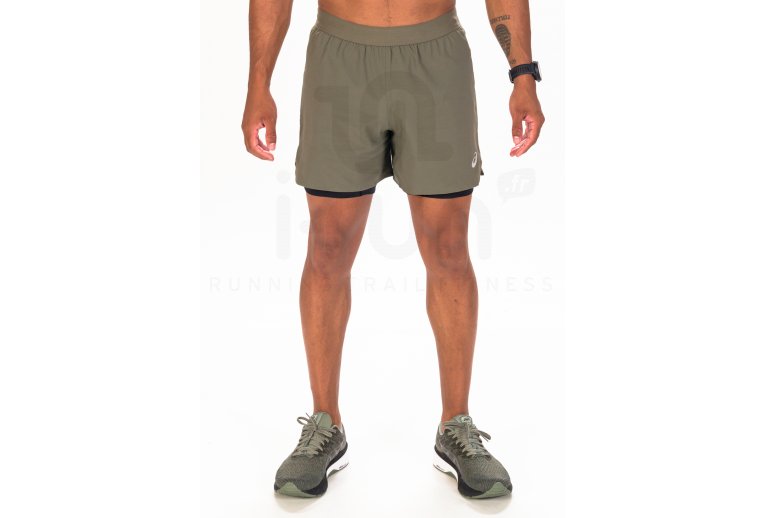 Asics pantal�n corto Road 2 en 1