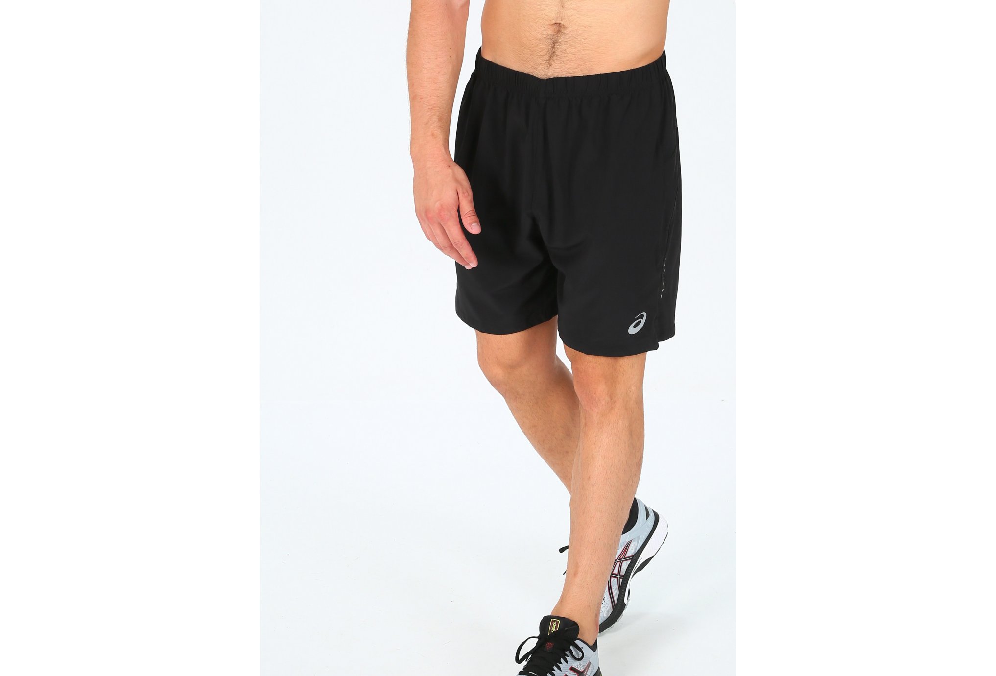 asics woven shorts