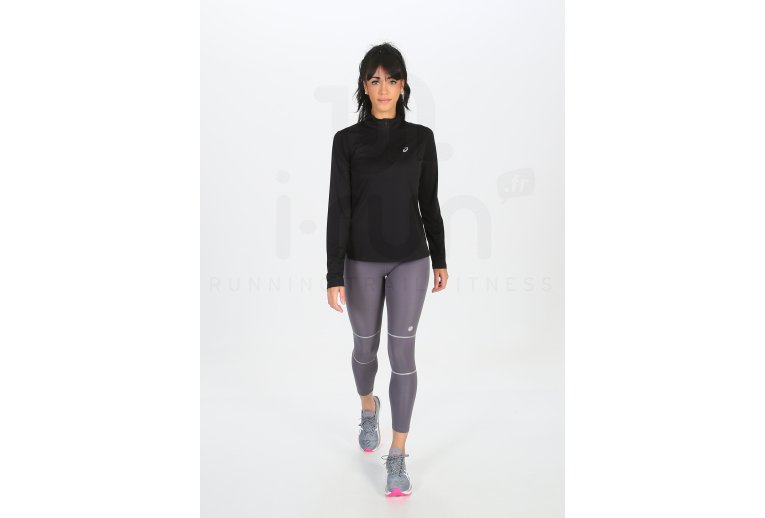 Asics camiseta manga larga Silver LS 1/2 Zip