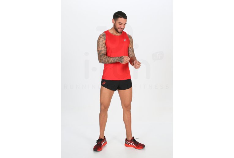 Asics camiseta de tirantes Silver