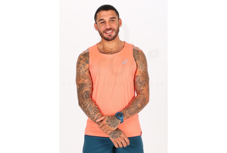 Asics camiseta de tirantes Silver