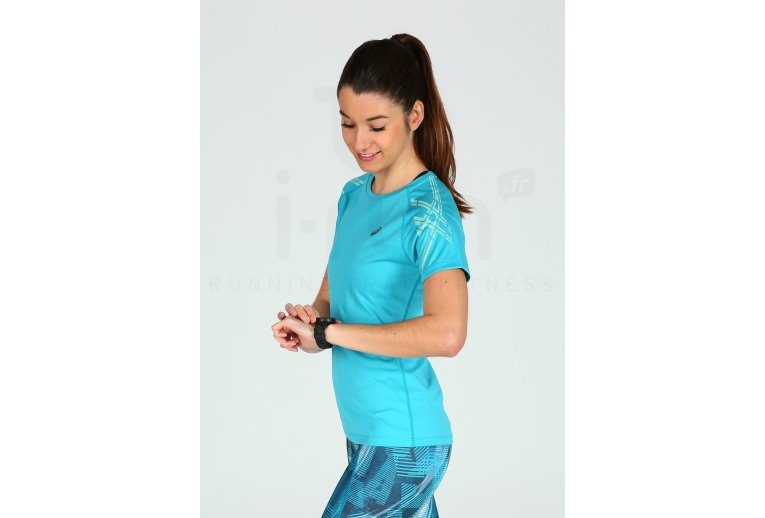 Asics Camiseta manga corta Stripe SS Top