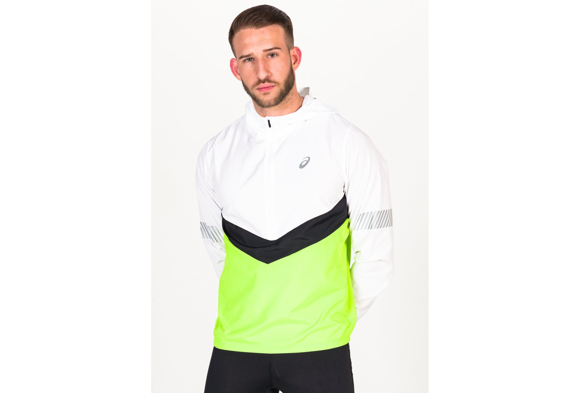 Asics Summer Lite-Show 1/2 zip M Diététique Vêtements homme