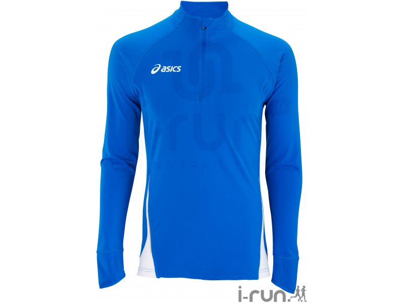 sweat asics homme bleu