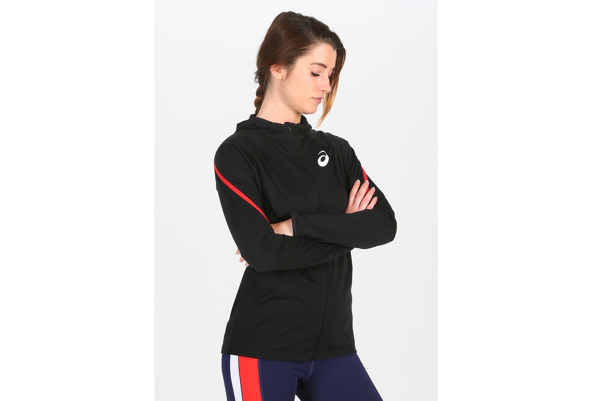 Asics T&F Soft Shell Équipe de France W vêtement running femme