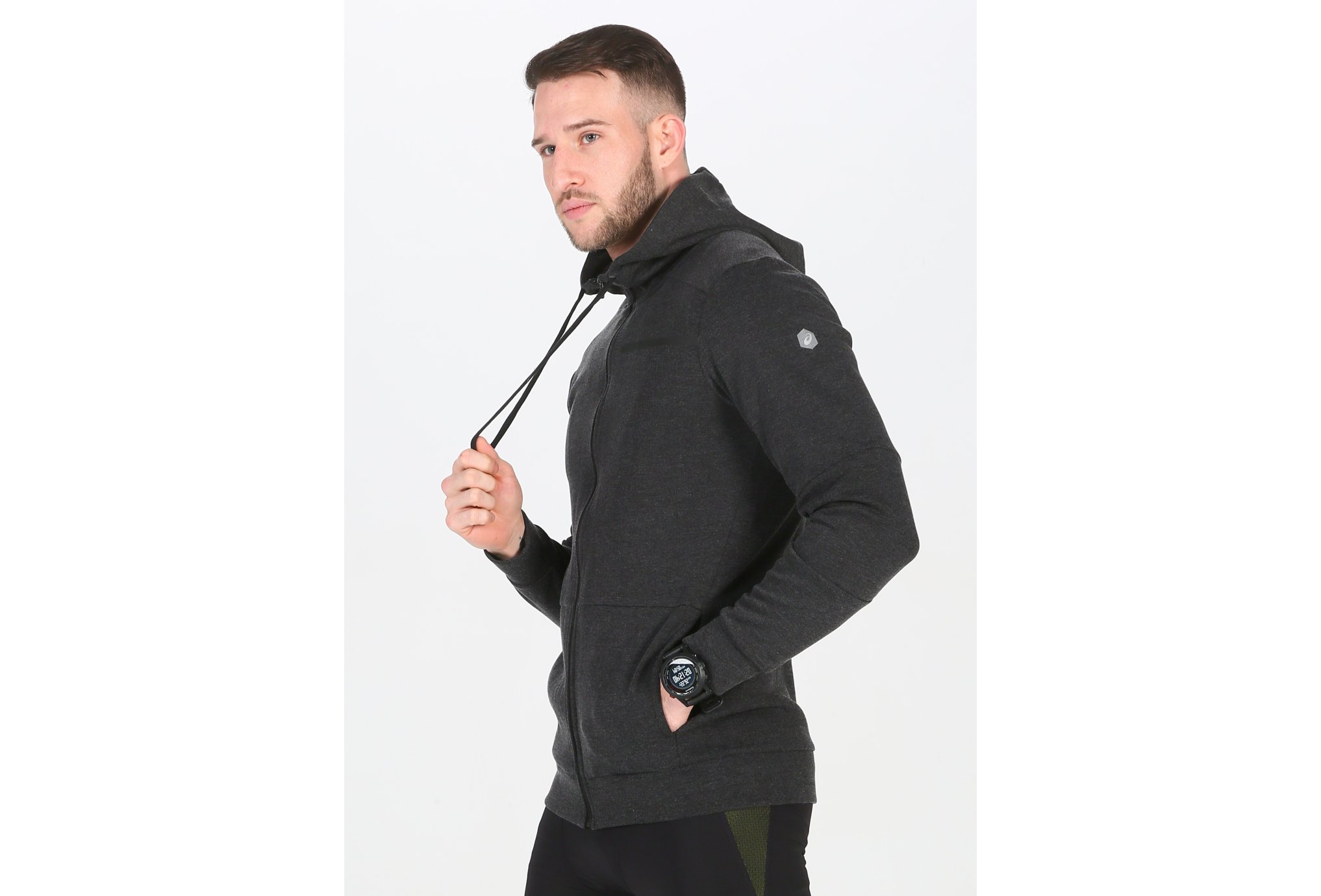 Asics Tailored FZ Hoody M Diététique Vêtements homme