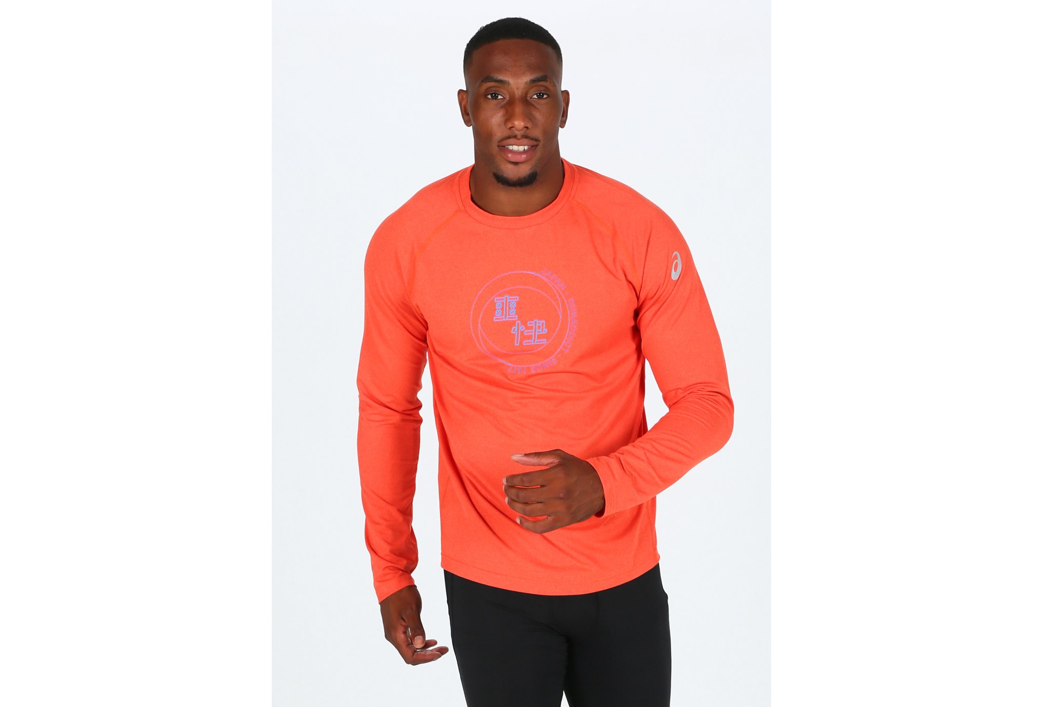 Asics Tee-Shirt Soukai Graphic Top M vêtement running homme