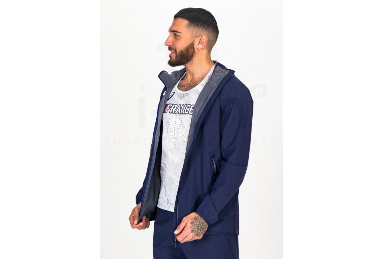 Asics Woven Full Zip Rain Jacket France Herren