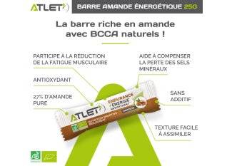 Atlet Barre ?nerg?tique Endurance - Amande