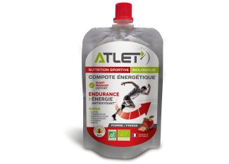 Atlet Compote nergtique Bio - Pomme et fraise