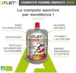 Atlet Compote �nerg�tique - Pomme/Abricot