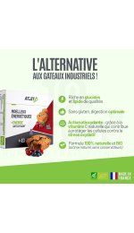 Atlet �tui de 4 Moelleux �nerg�tique - Fruits Rouges