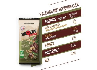Baouw Barre nergtique bio Extra - Olive - Cajou Oliva - Anacardio