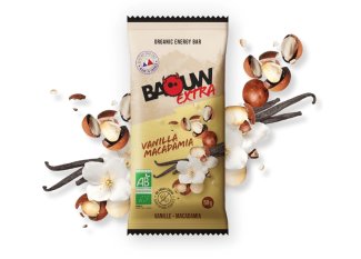 Baouw Bio-Energieriegel Extra - Vanille - Macadamia