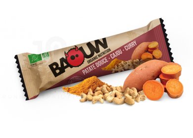Baouw Barre nutritionnelle bio - Patate douce - Cajou - Curry