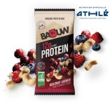 Baouw Barre protine bio fruits rouges cajou