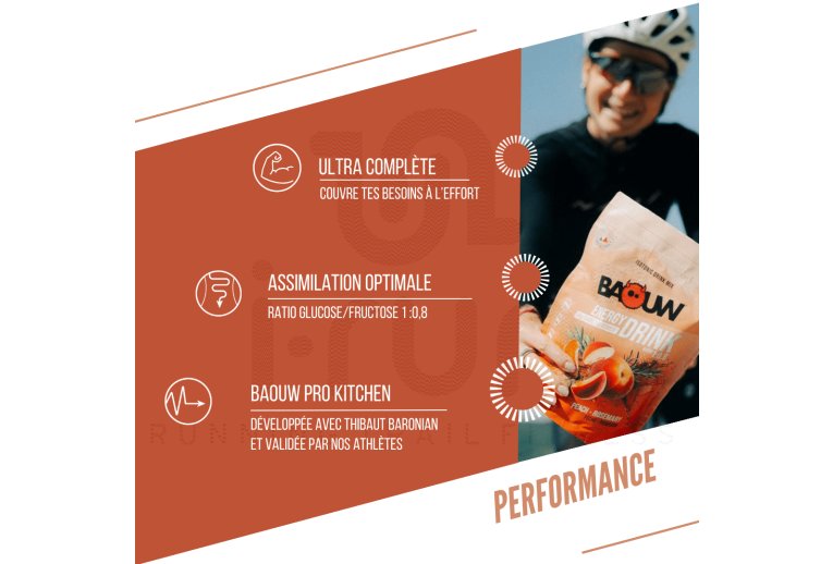 Baouw Isotonic drink Peach - Rosemary