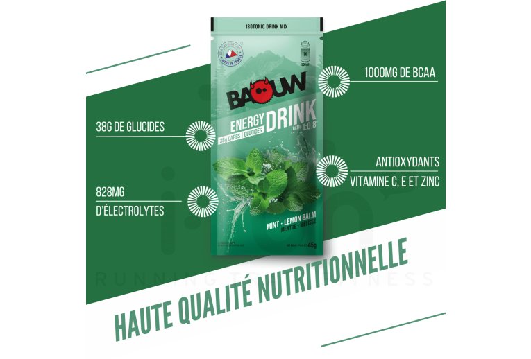 Baouw Isotonisches Getr�nk Minze - Melisse 45 g