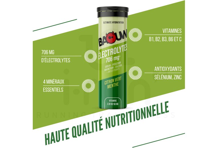 Baouw Elektrolyte Limette - Minze