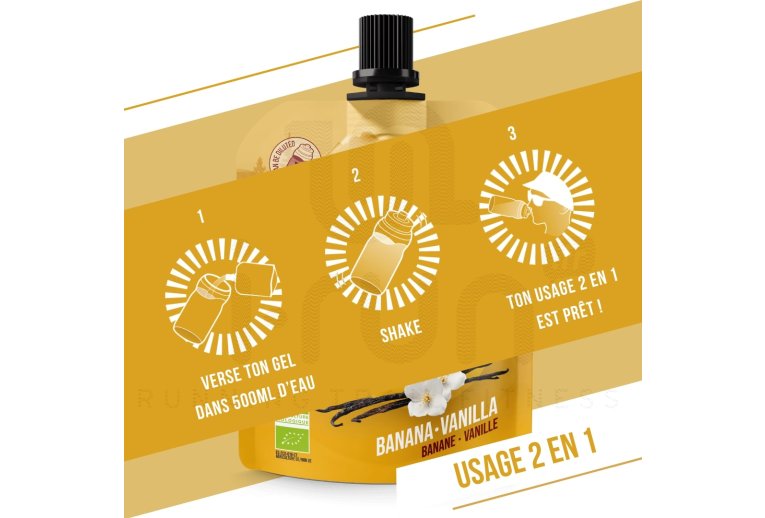 Baouw gel energ�tico bio - pl�tano y vainilla