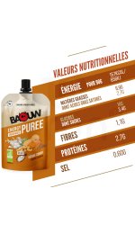 Baouw Pur�e �nerg�tique Bio Cari de l�gumes